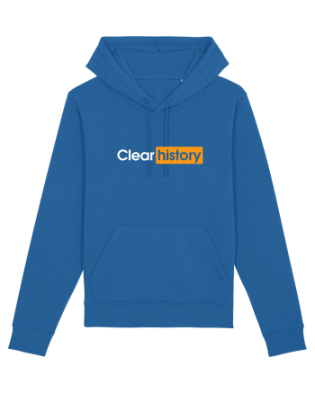 Clear history Royal Blue