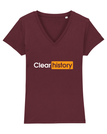 Clear history Burgundy
