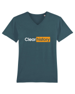 Clear history Tricou mânecă scurtă guler V Bărbat Presenter