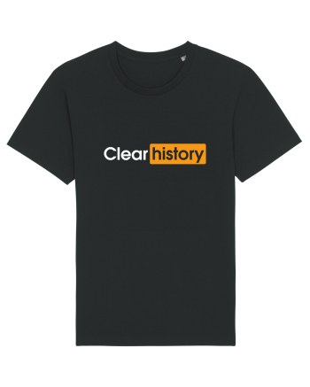 Clear history Black