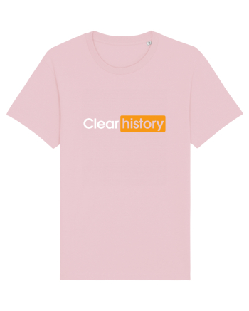 Clear history Cotton Pink