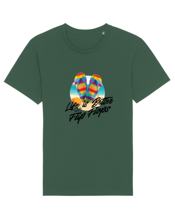 Summer Flip Flops Bottle Green