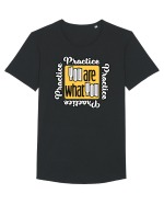 You are what you practice Tricou mânecă scurtă guler larg Bărbat Skater