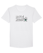 luni Tricou mânecă scurtă guler larg Bărbat Skater