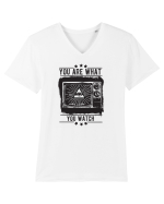 Ești ceea ce privești Tricou mânecă scurtă guler V Bărbat Presenter