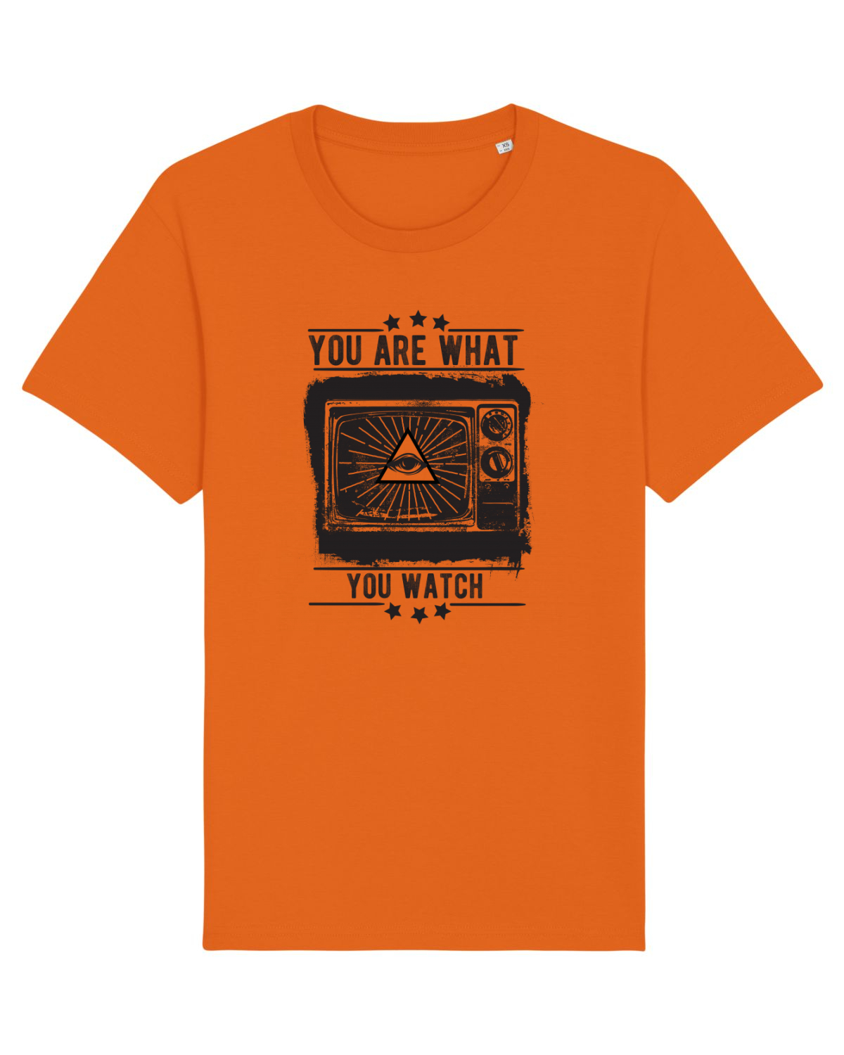 Tricou mânecă scurtă Unisex Rocker Bright Orange