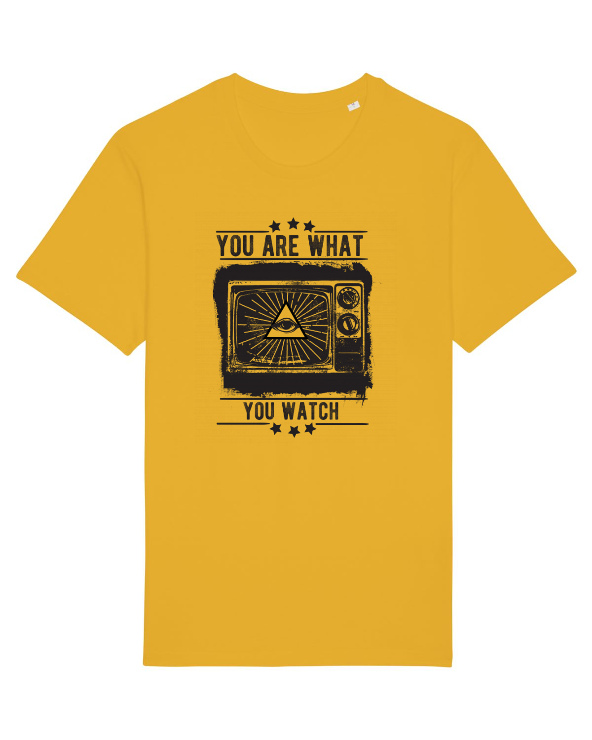 Tricou mânecă scurtă Unisex Rocker Spectra Yellow