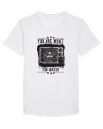 Ești ceea ce privești Tricou mânecă scurtă guler larg Bărbat Skater