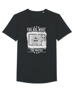 Ești ceea ce privești Tricou mânecă scurtă guler larg Bărbat Skater