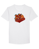 Zi De Nastere.20 De Ani  Tricou mânecă scurtă guler larg Bărbat Skater