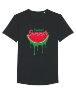 Sweet Summer Pepene Tricou mânecă scurtă guler larg Bărbat Skater