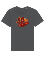 Zi De Nastere.50 De Ani  Tricou mânecă scurtă Unisex Rocker