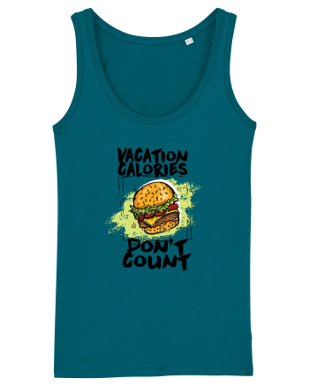 Vacation Calories Burger Ocean Depth