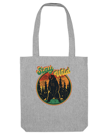 Stay Wild Heather Grey