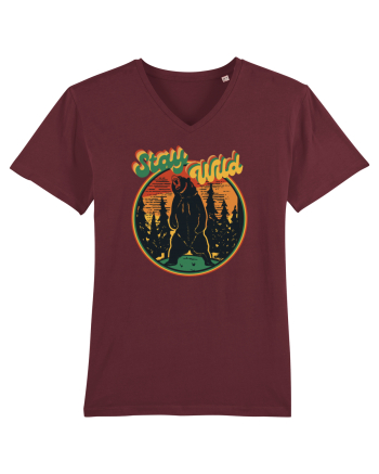Stay Wild Burgundy