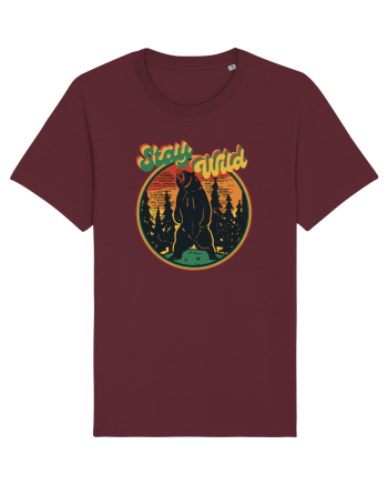 Stay Wild Burgundy