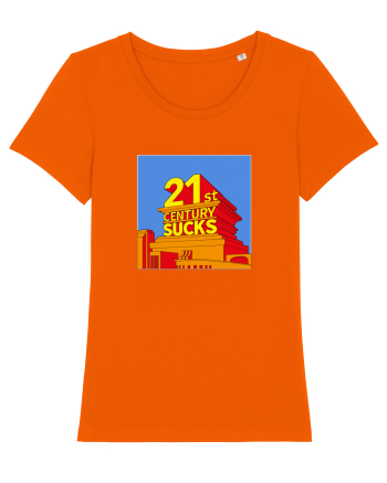 21st Century Sucks Bright Orange
