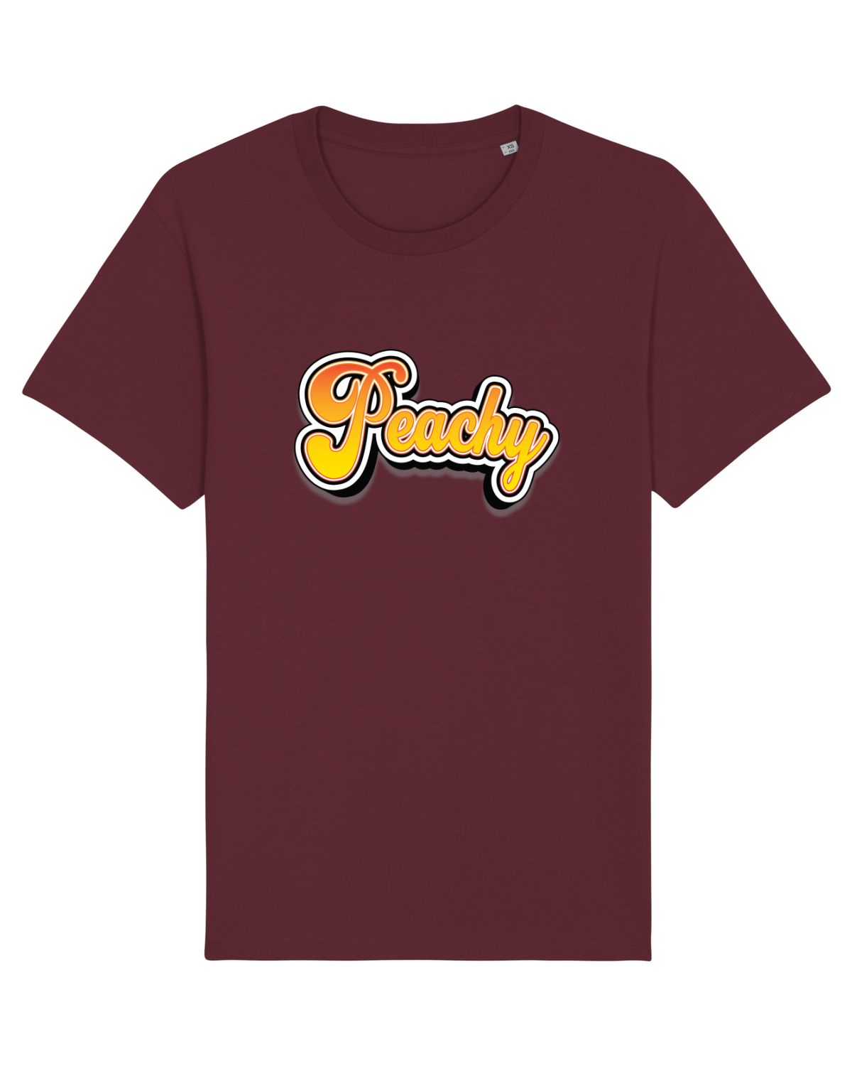 Tricou mânecă scurtă Unisex Rocker Burgundy
