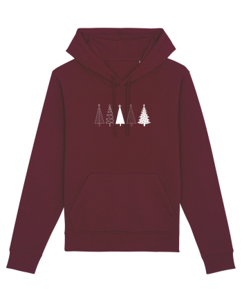 Christmas Tree Burgundy