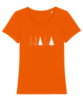 Christmas Tree Bright Orange