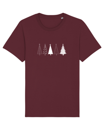 Christmas Tree Burgundy