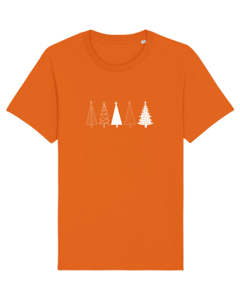Christmas Tree Bright Orange