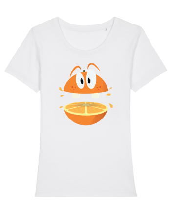 Juicy Orange White