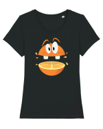 Juicy Orange Tricou mânecă scurtă guler larg fitted Damă Expresser
