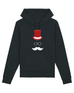 Hipster Santa Hanorac Unisex Drummer