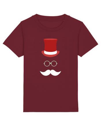 Hipster Santa Burgundy