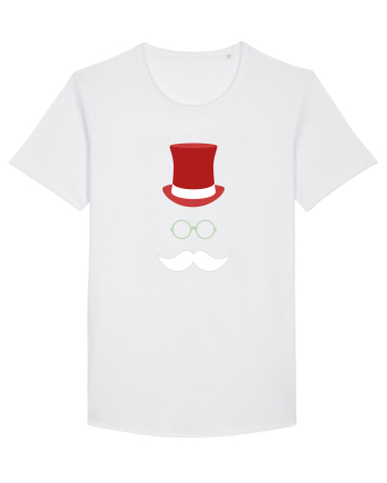 Hipster Santa White