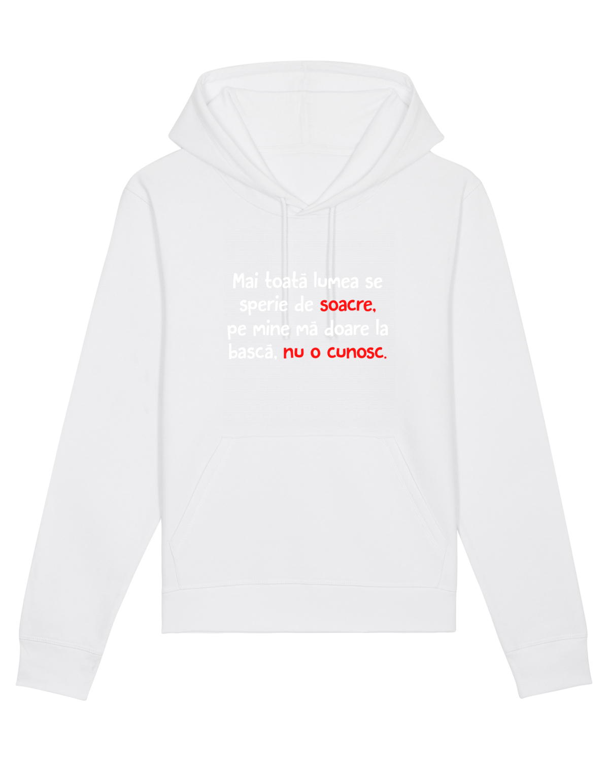 Hanorac Unisex Drummer White