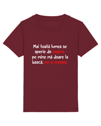 Nu îmi cunosc soacra Burgundy