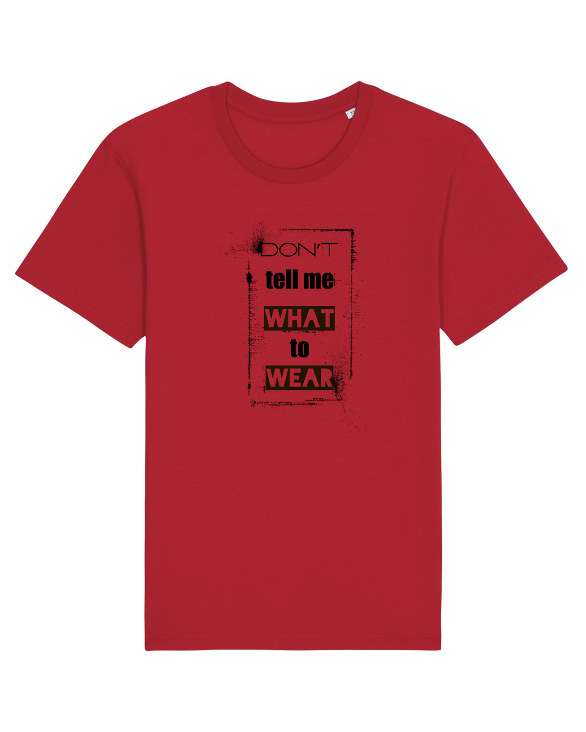 Tricou mânecă scurtă Unisex Rocker Red