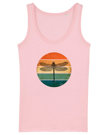 Retro Dragonfly Cotton Pink