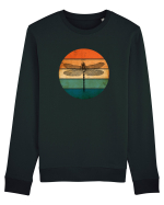 Retro Dragonfly Bluză mânecă lungă Unisex Rise