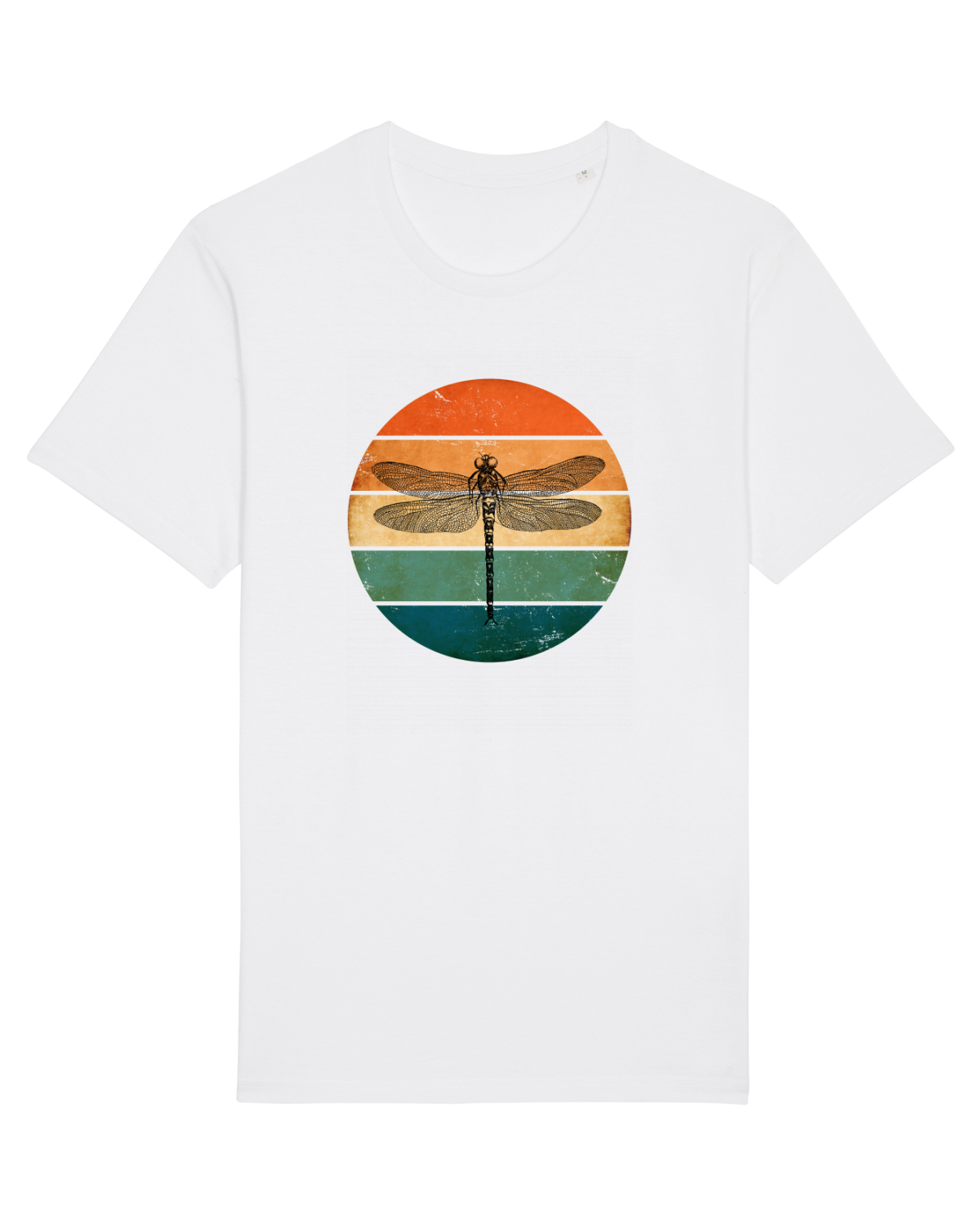 Tricou mânecă scurtă Unisex Rocker White