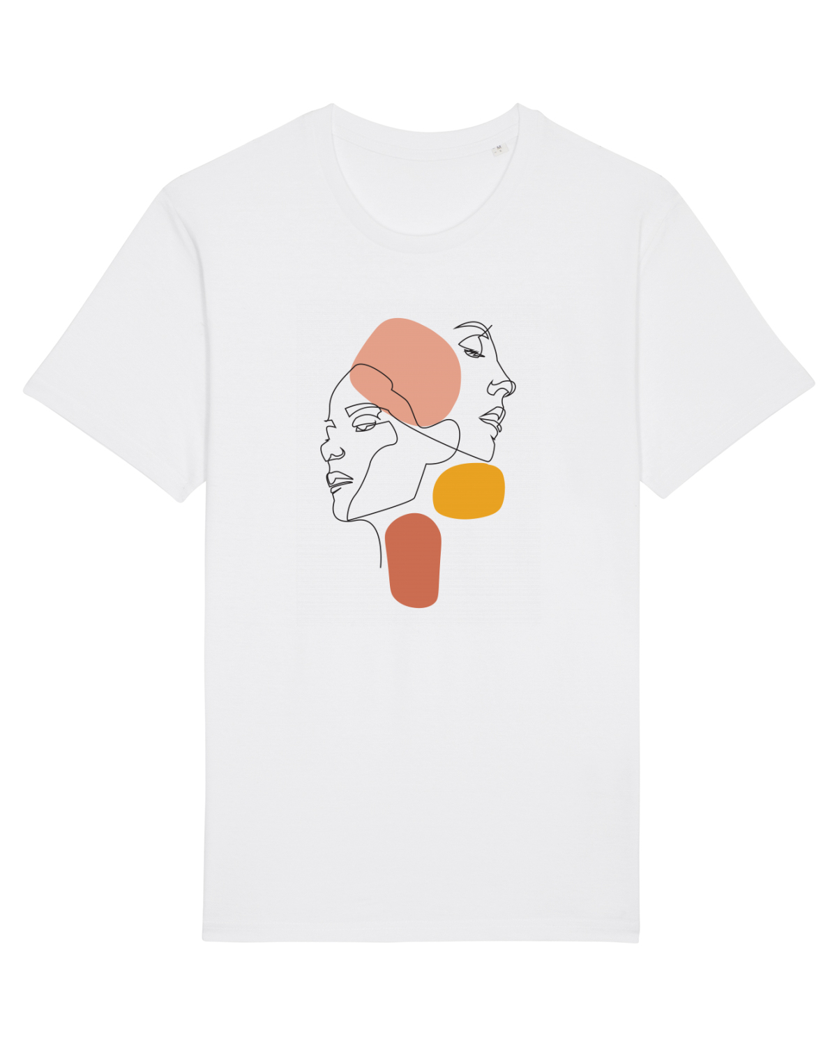 Tricou mânecă scurtă Unisex Rocker White
