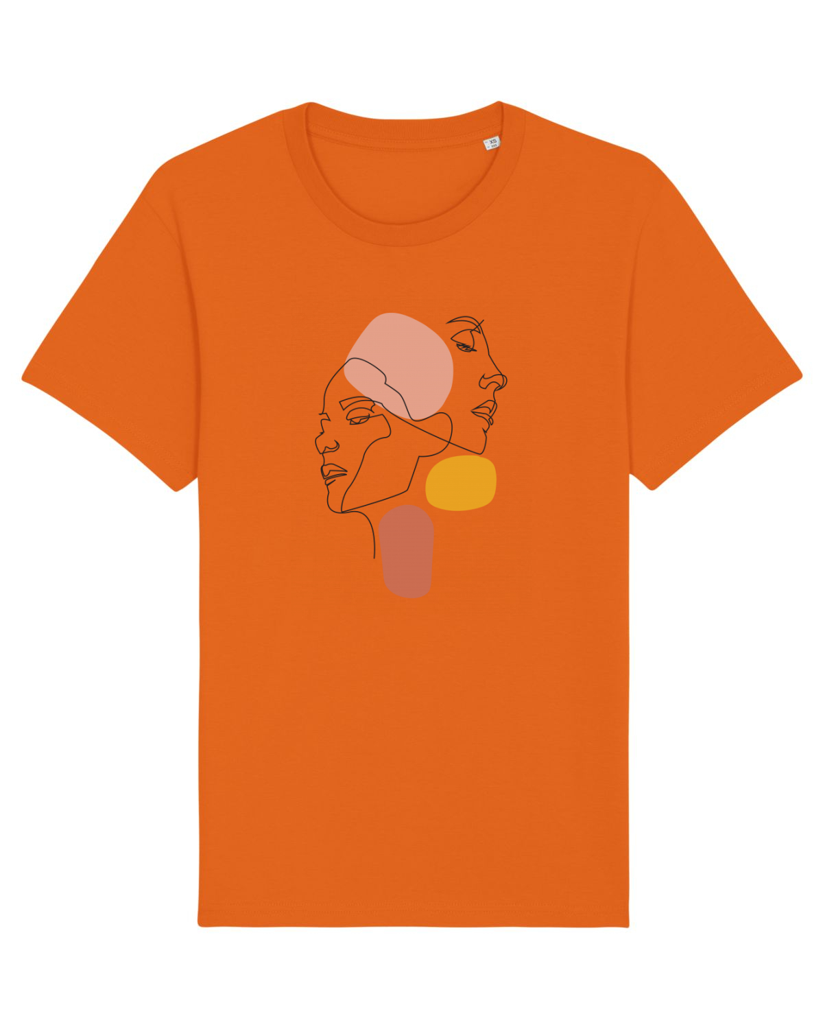 Tricou mânecă scurtă Unisex Rocker Bright Orange