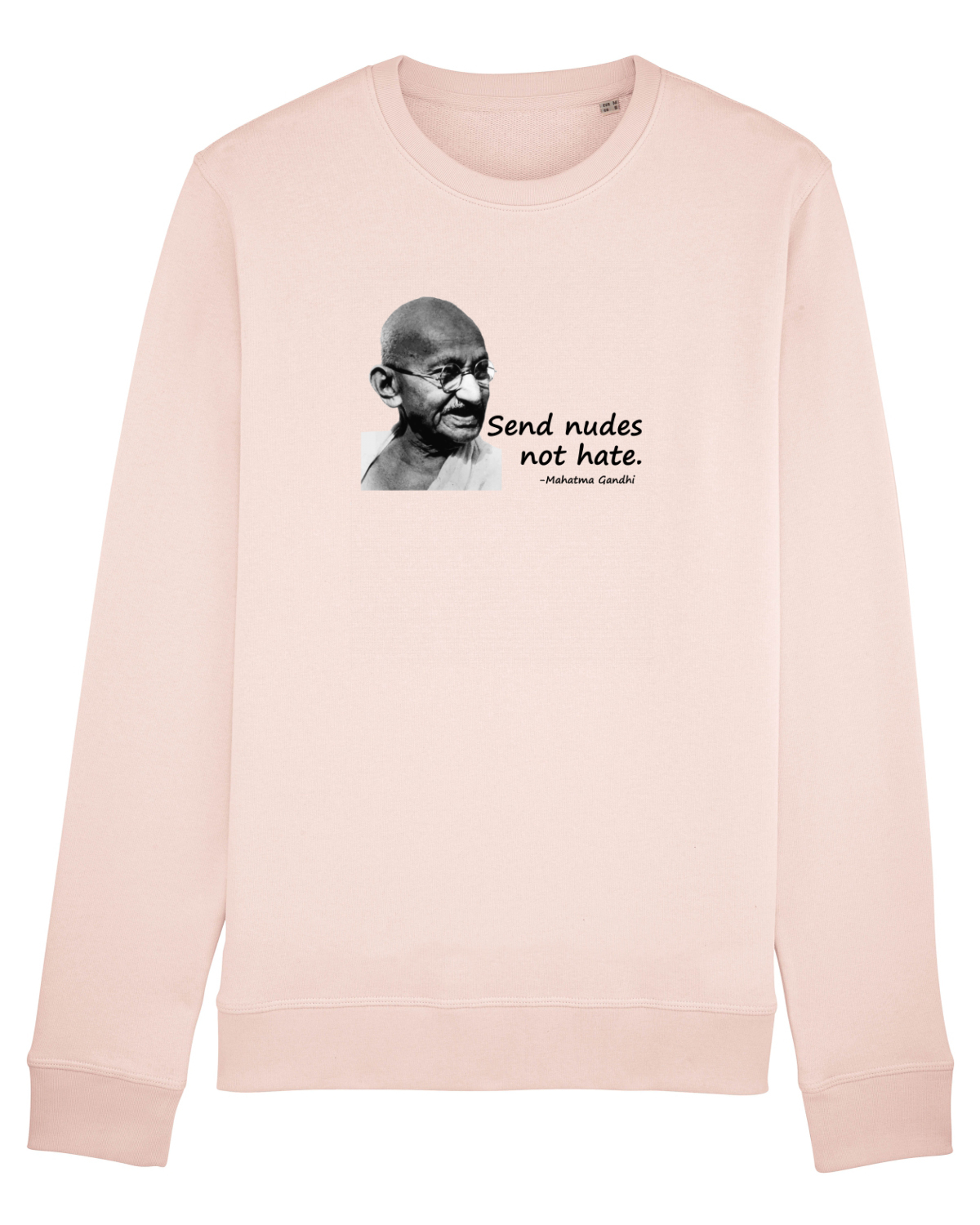 Bluză mânecă lungă Unisex Rise Candy Pink