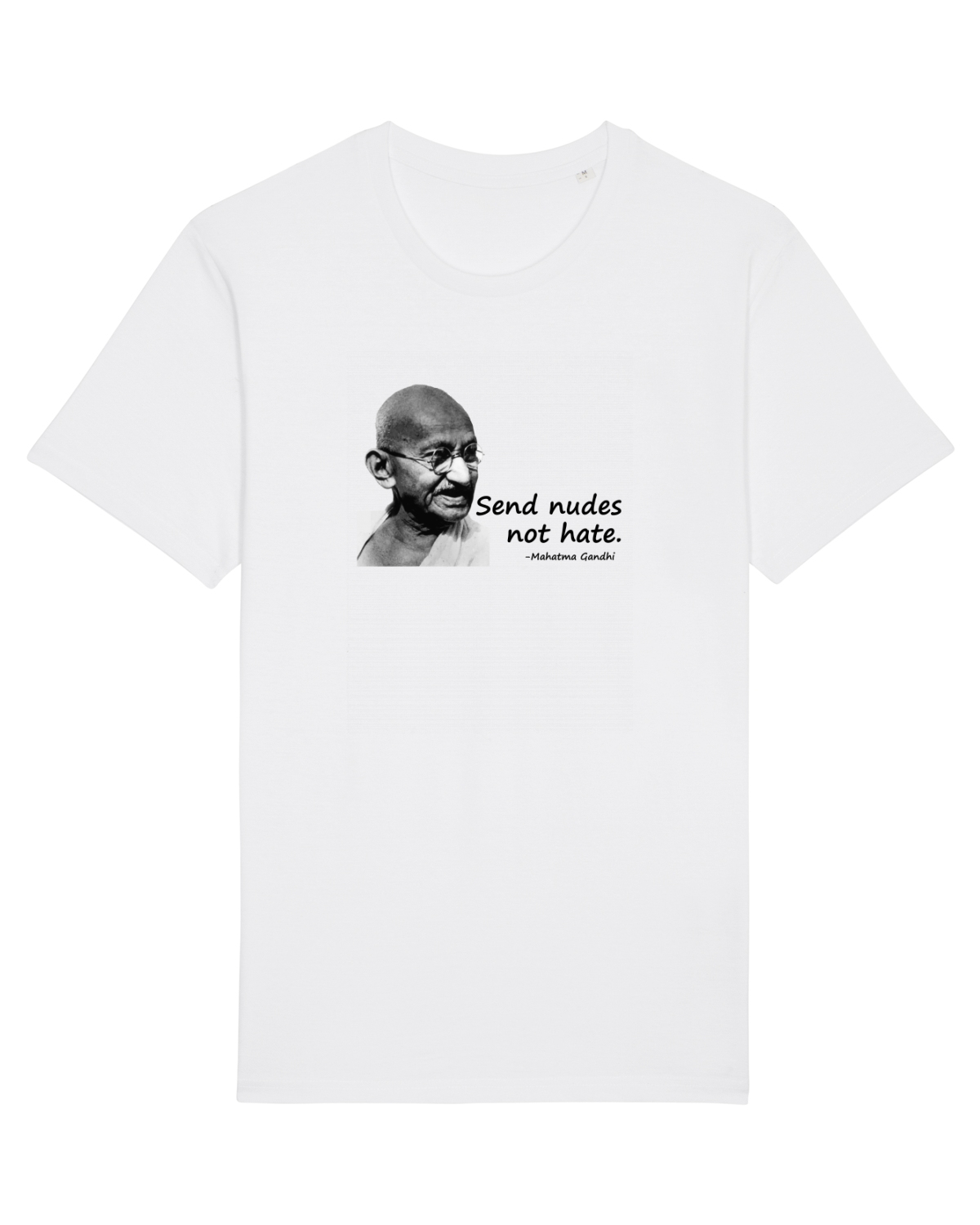 Tricou mânecă scurtă Unisex Rocker White