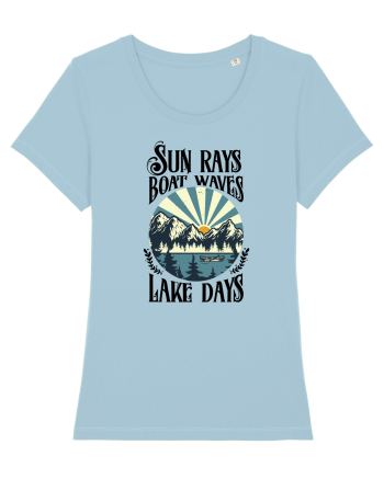 Lake Sun Sky Blue