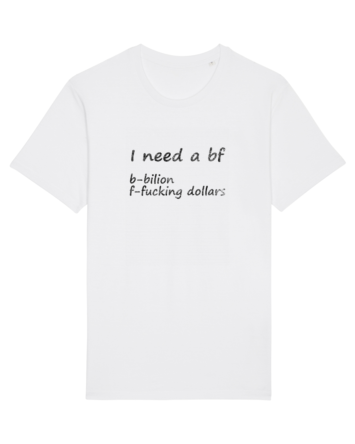 Tricou mânecă scurtă Unisex Rocker White