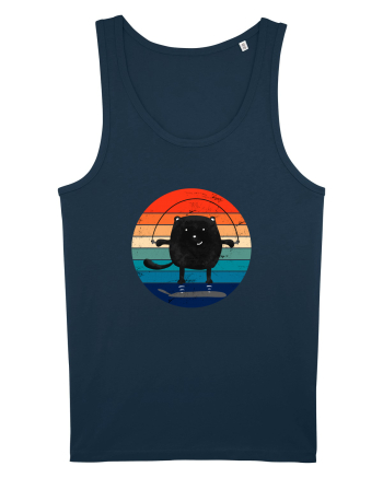 Jumping Cat Navy