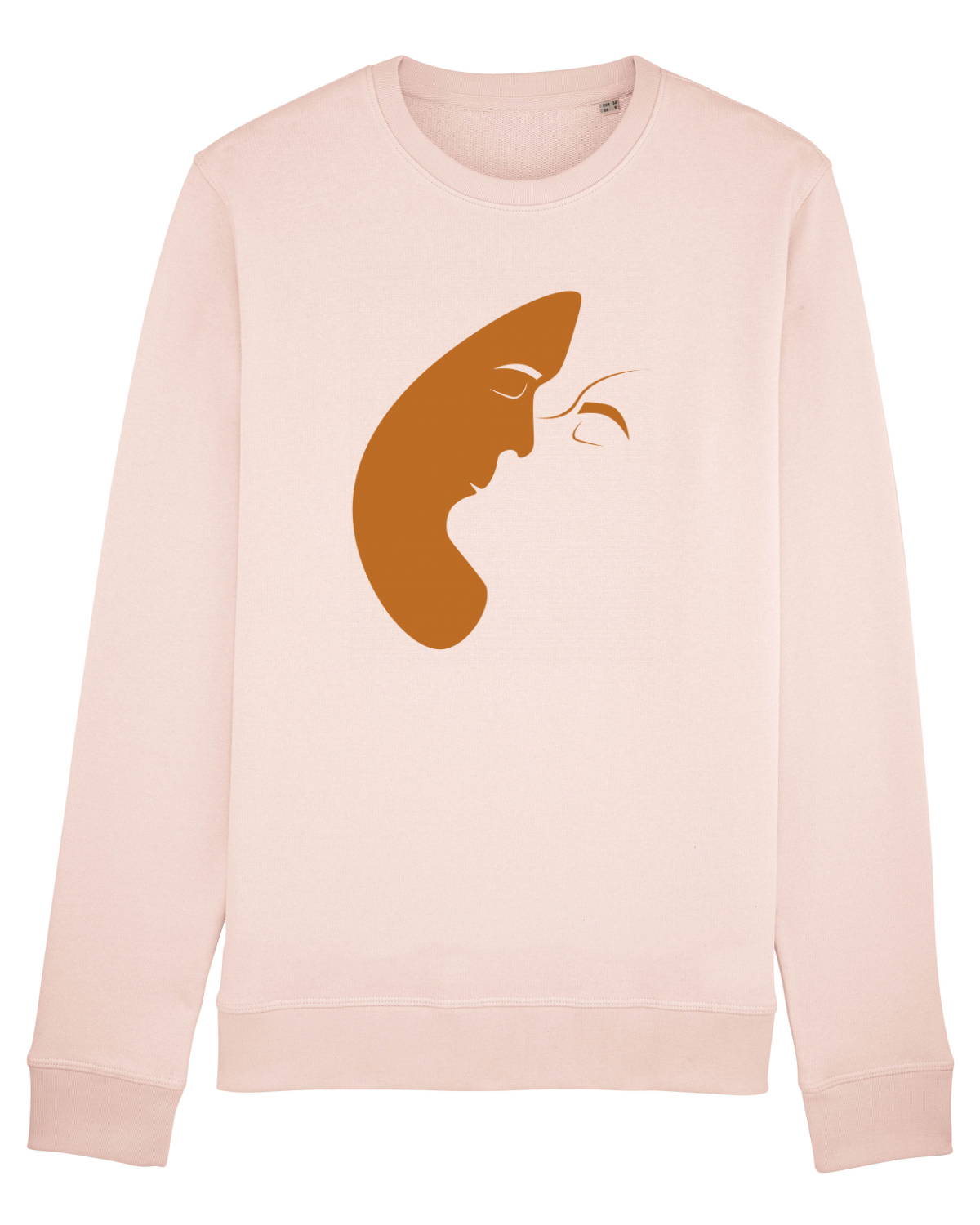 Bluză mânecă lungă Unisex Rise Candy Pink
