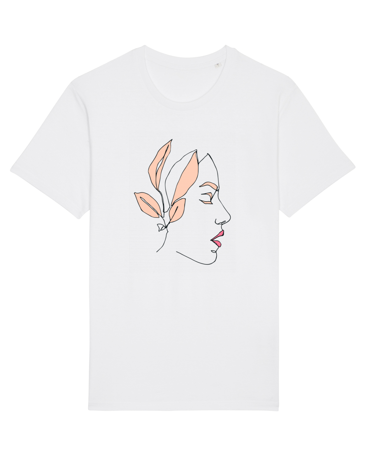 Tricou mânecă scurtă Unisex Rocker White