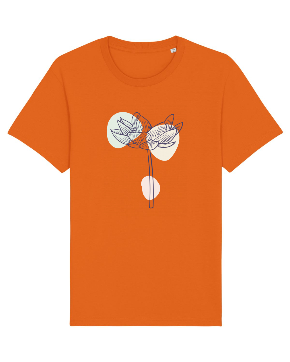 Tricou mânecă scurtă Unisex Rocker Bright Orange