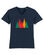 Merry Christmas Tricou mânecă scurtă guler V Bărbat Presenter