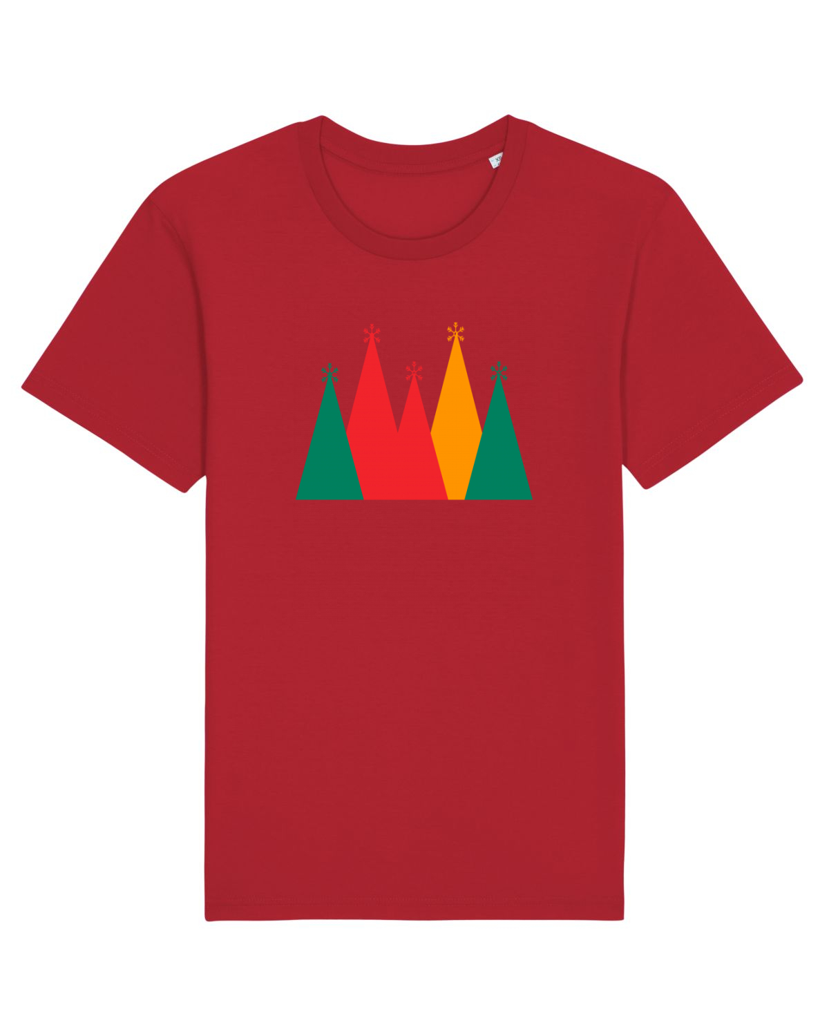Tricou mânecă scurtă Unisex Rocker Red