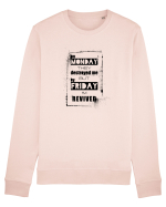 Monday To Friday Bluză mânecă lungă Unisex Rise